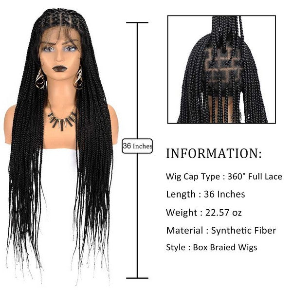 Full Lace Braid Wig_058