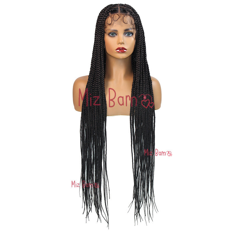 Braided Wigs for Black Women Synthetic Lace Front Wig