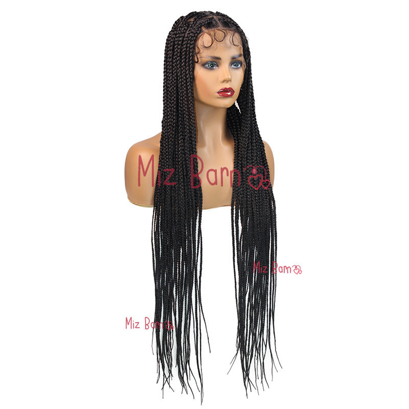 Braided Wigs for Black Women Synthetic Lace Front Wig