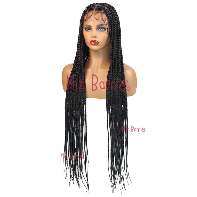 Braided Wigs for Black Women Synthetic Lace Front Wig