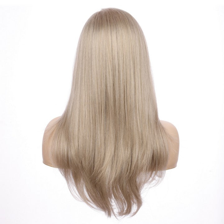 Straight Synthetic Wig-Light Brown