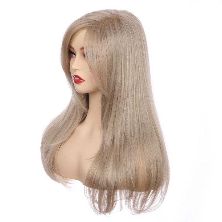 Straight Synthetic Wig-Light Brown