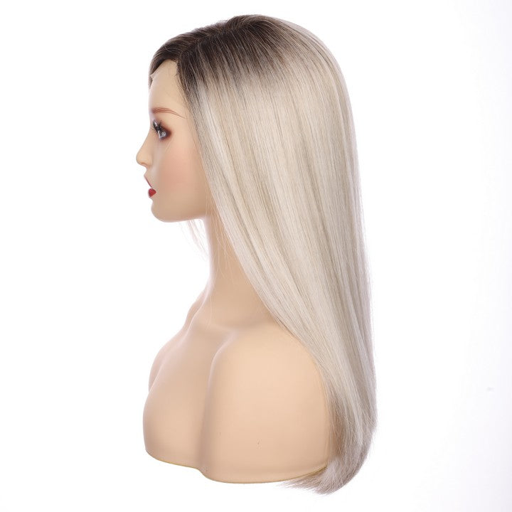 Straight Synthetic Wig-Light Blonde