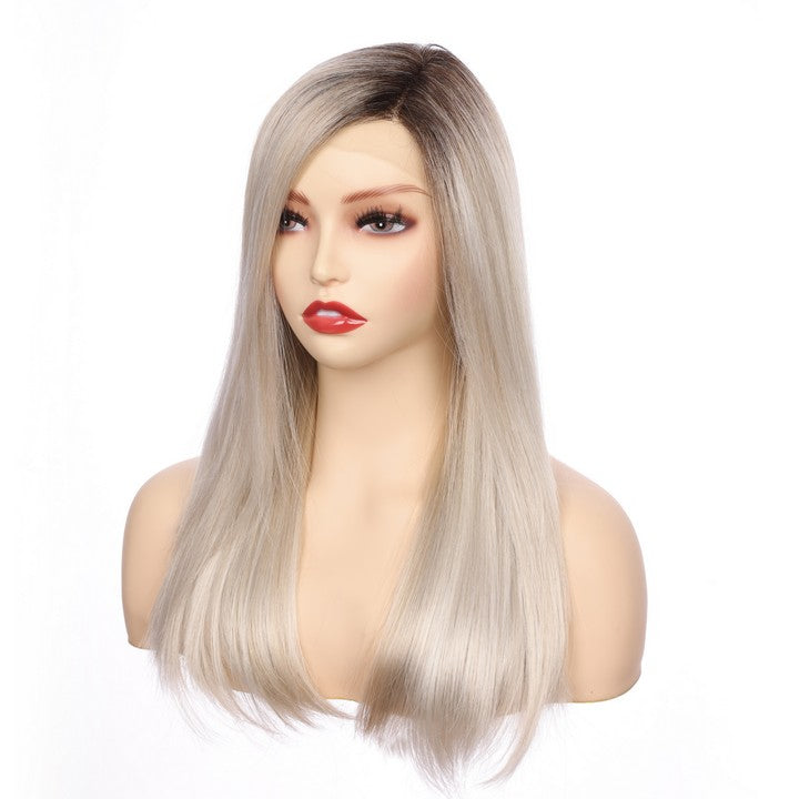 Straight Synthetic Wig-Light Blonde