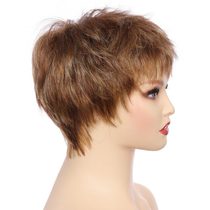 Synthetic Short Curly Wig-Ginger Blonde