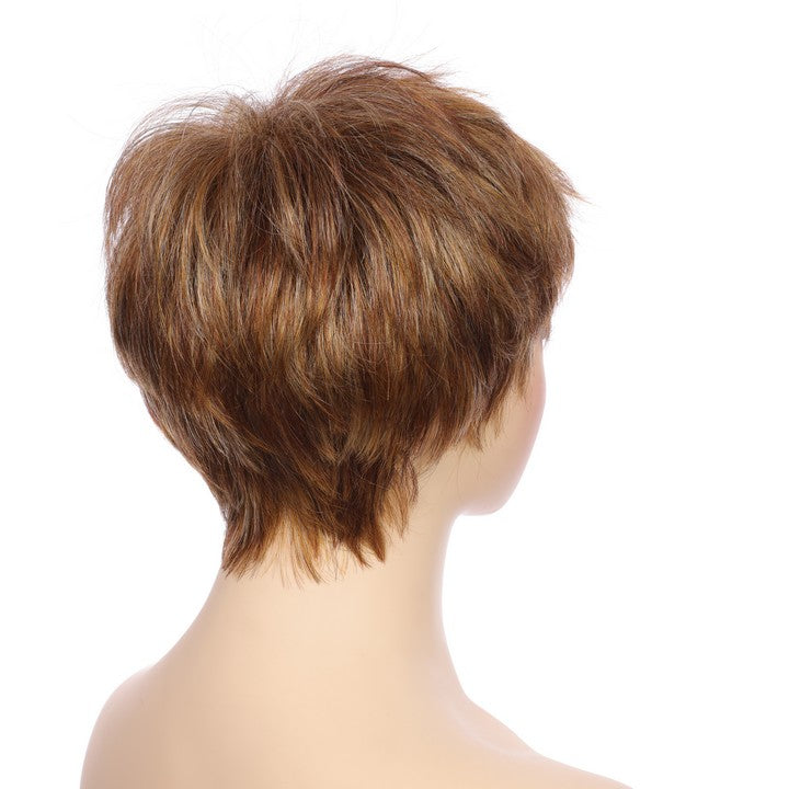 Synthetic Short Curly Wig-Ginger Blonde