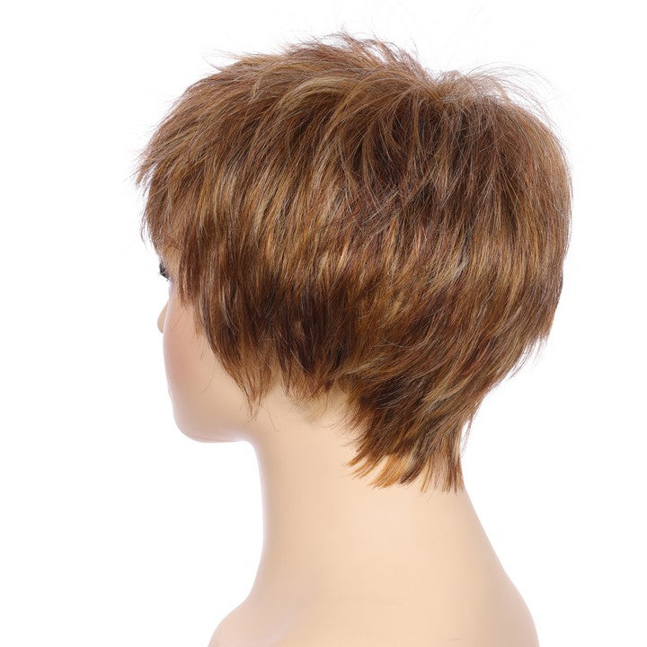 Synthetic Short Curly Wig-Ginger Blonde