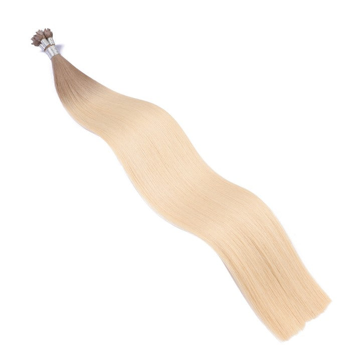 Brown Blonde Ombre Y-Tip Hair Extensions