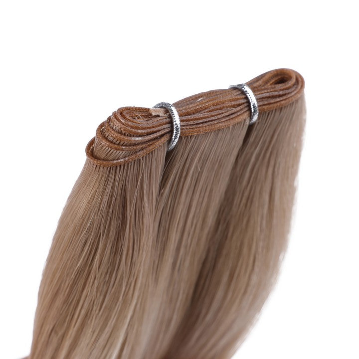 Blonde Double Weft Sew In Hair Extensions