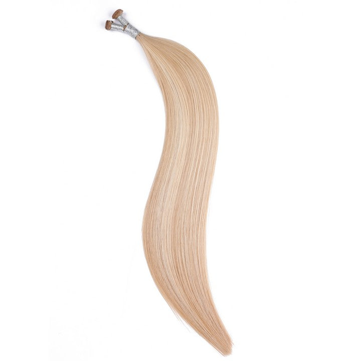 Light Brown Honey (#B18/60) Hand Tied Hair Weft-20Inch