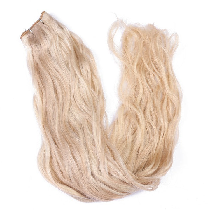 Honey Blonde Double Weft Sew In Hair Extensions