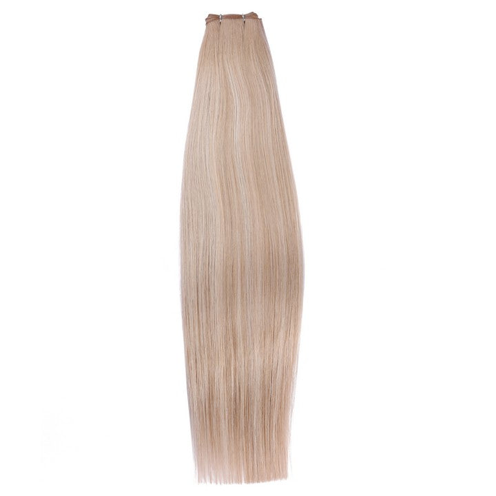 Light Blonde Ombre (#B16A/60A) Double Weft Sew In Hair Extensions-20Inch