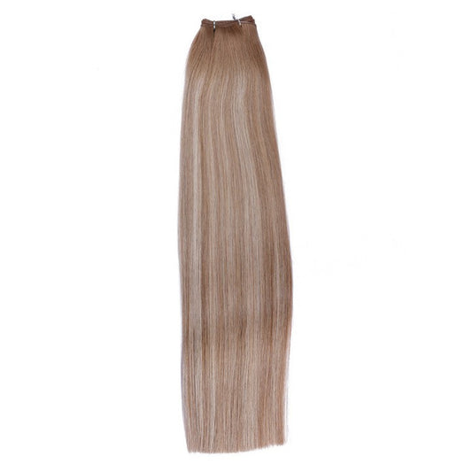 Light Blonde Ombre (#B10/60A) Double Weft Sew In Hair Extensions-18Inch