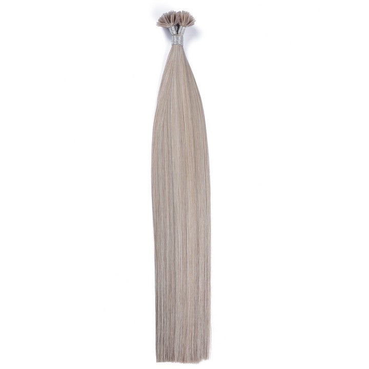 Gray (#TM) Tip Hair Extensions-20Inch