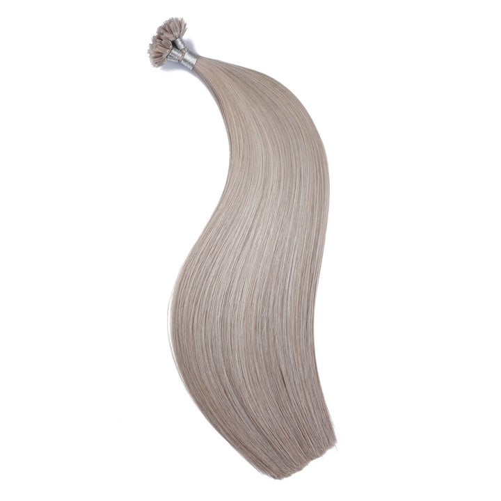 Gray (#TM) Tip Hair Extensions-20Inch