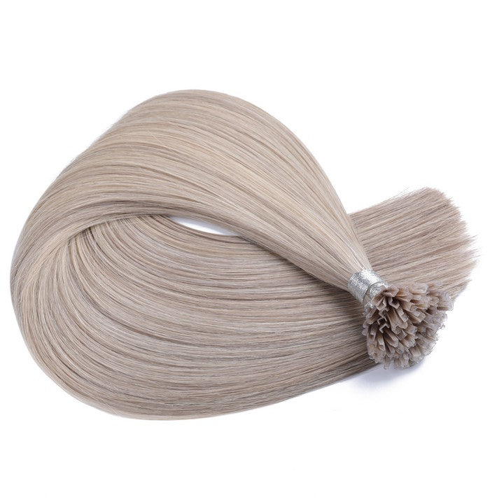 Gray (#TM) Tip Hair Extensions-20Inch