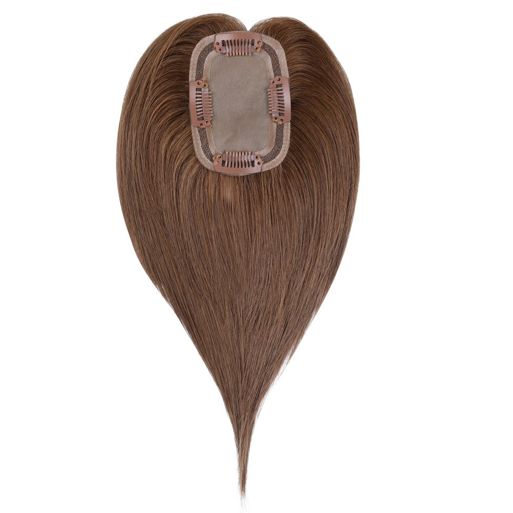 Dark Brown Mono Top Hair Topper