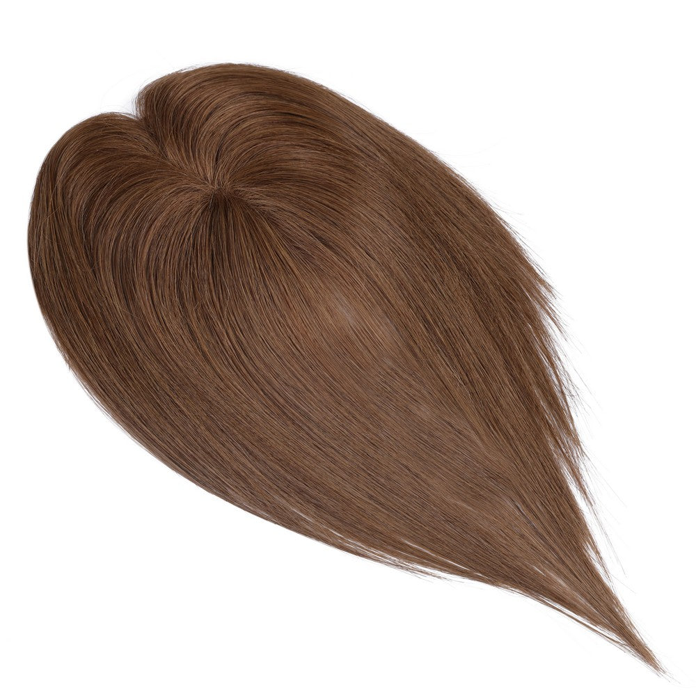 Dark Brown Mono Top Hair Topper