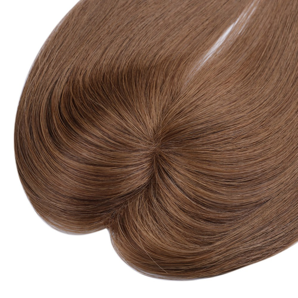 Dark Brown Mono Top Hair Topper