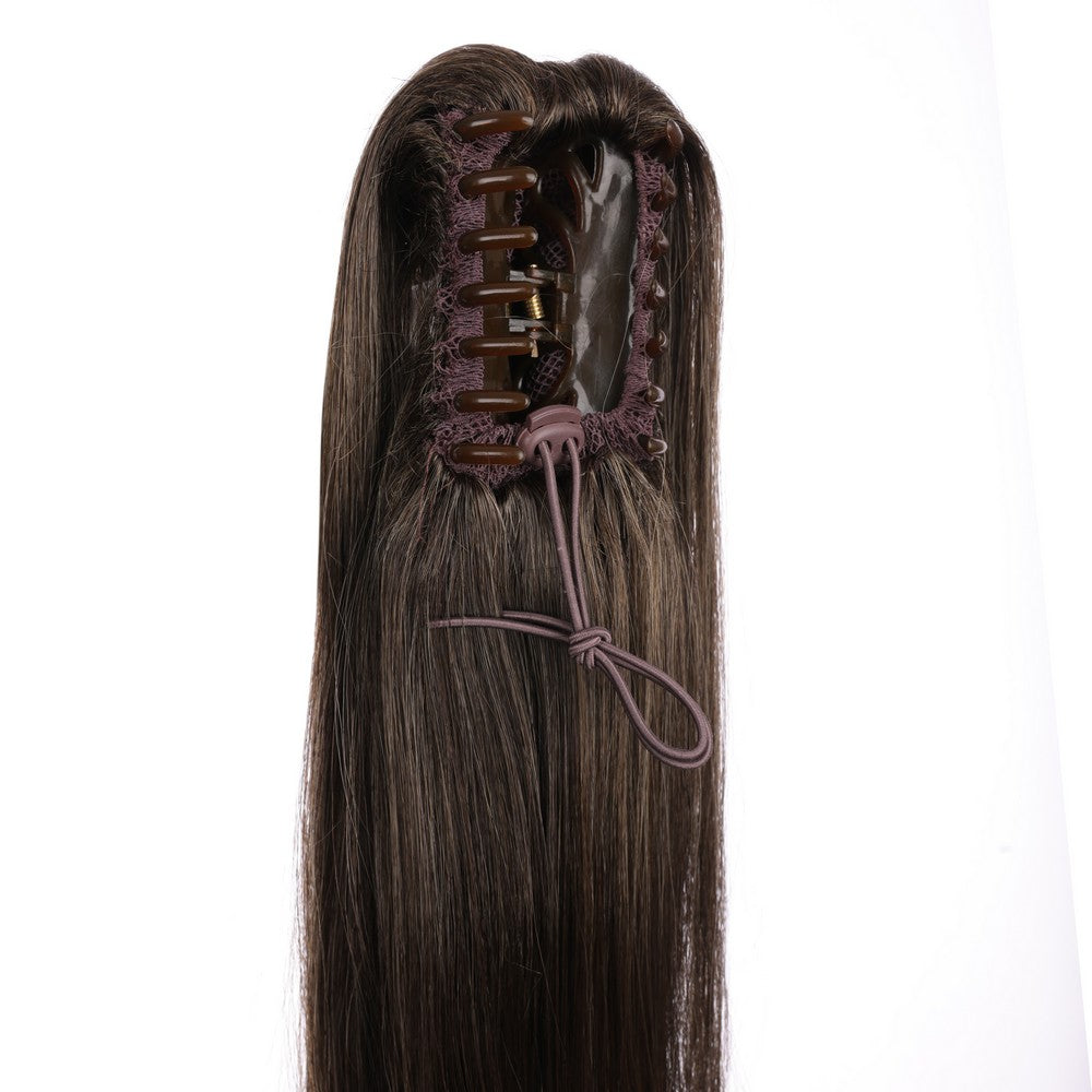 Dark Brown Ponytail Extensions