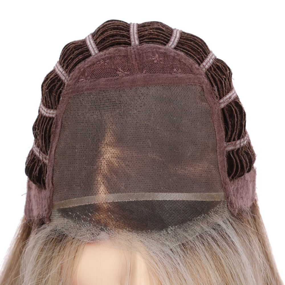 Straight Synthetic Wig-Light Brown