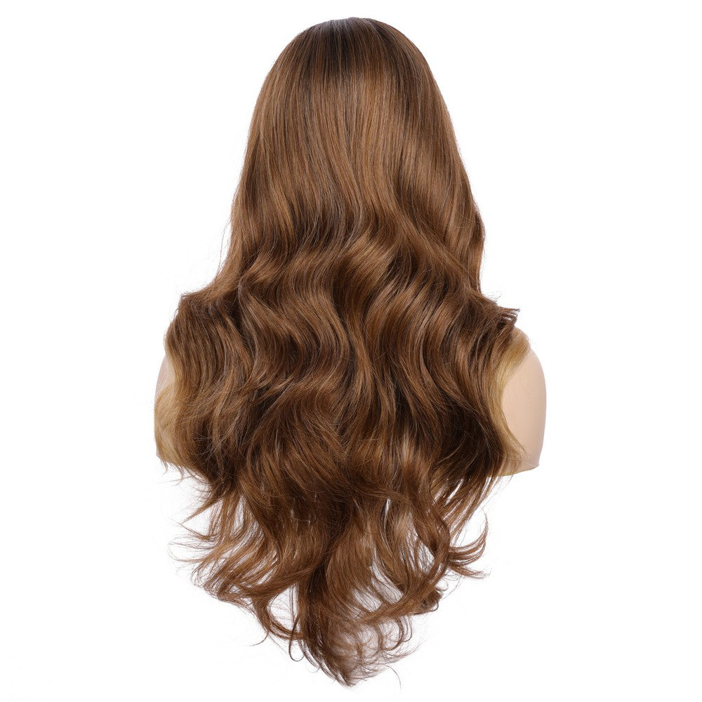 Body Wave Synthetic Wig-Dark Brown