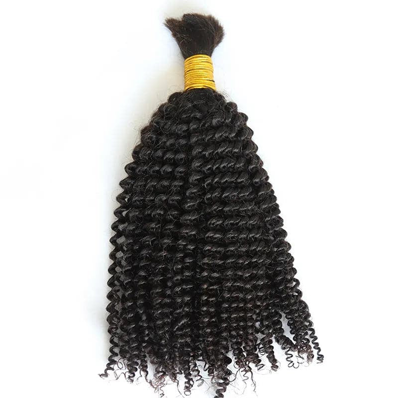 Kinky Curly Bulk Hair Extensions for Braiding