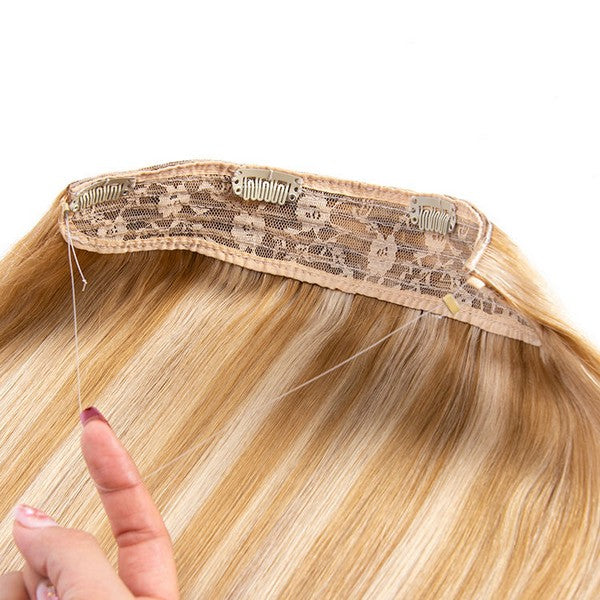 Halo Hair Extensions Human Hair