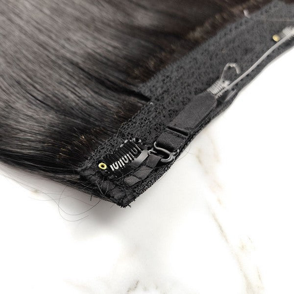 Halo Hair Extensions Human Hair