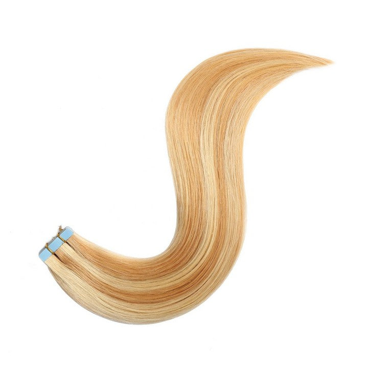 Straight Double Drawn Remy Tape In Hair Extensions