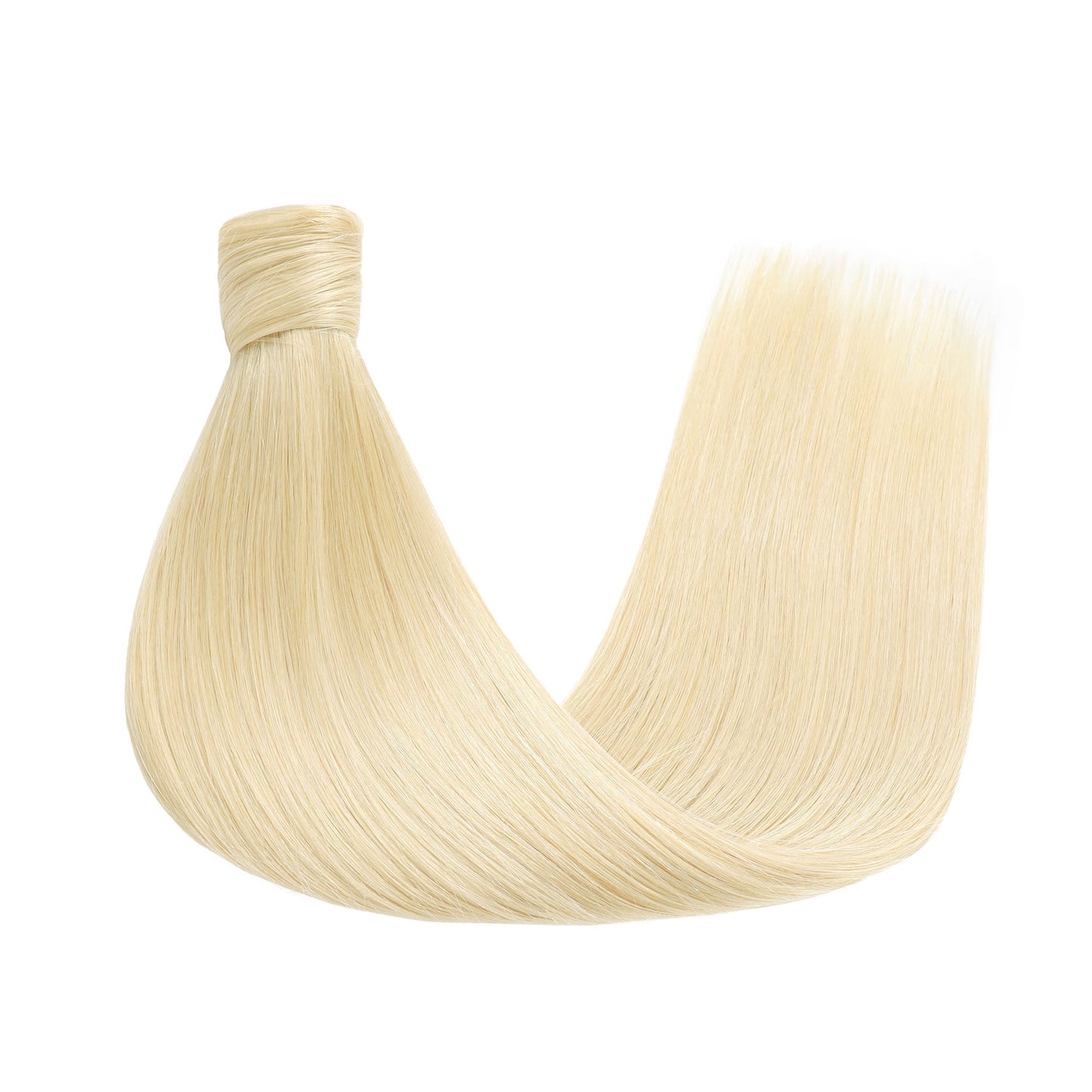 Straight Blonde Raw Human Hair Extension