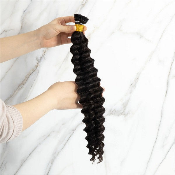 Deep Wave I Tip Hair Extensions