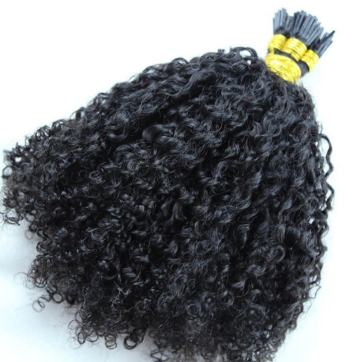 Kinky Curly I Tip Hair Extension