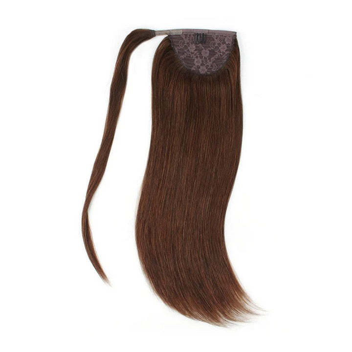 Ponytail Extensions 4# Medium Reddish Brown