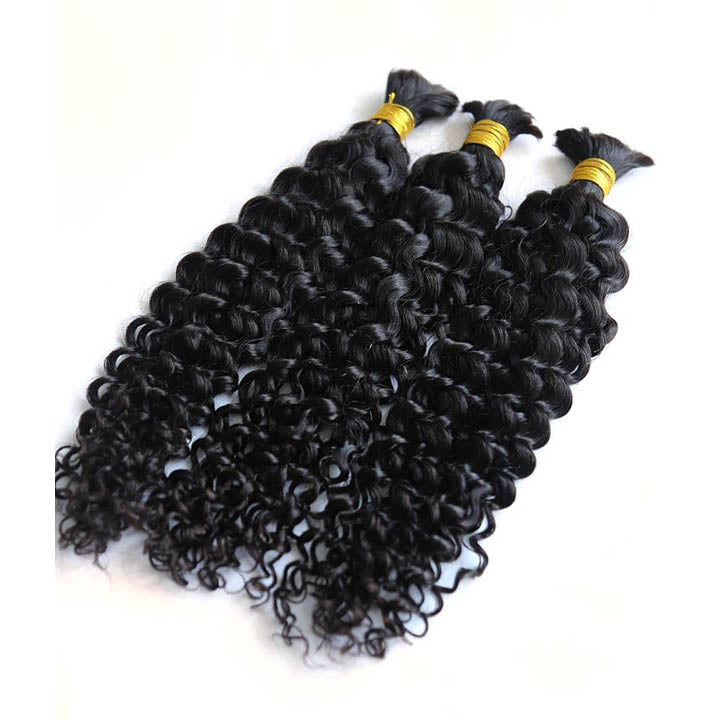 Spanish Curl Bulk Hair Extensions for Braiding