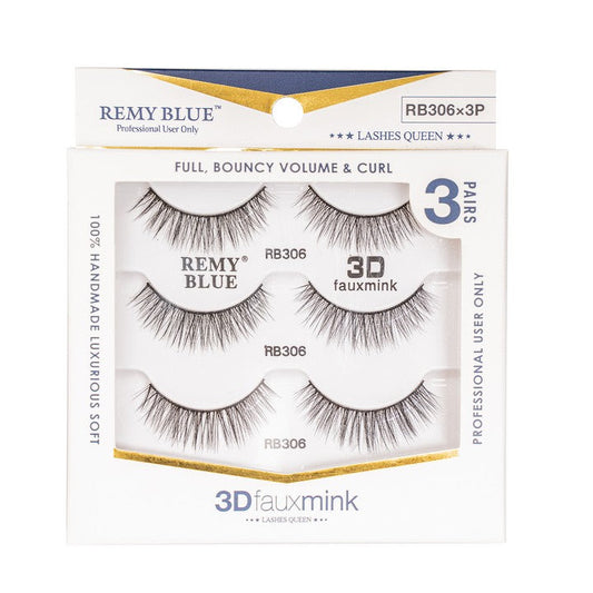 Remy Blue 3D Faux Mink-RB306x3P