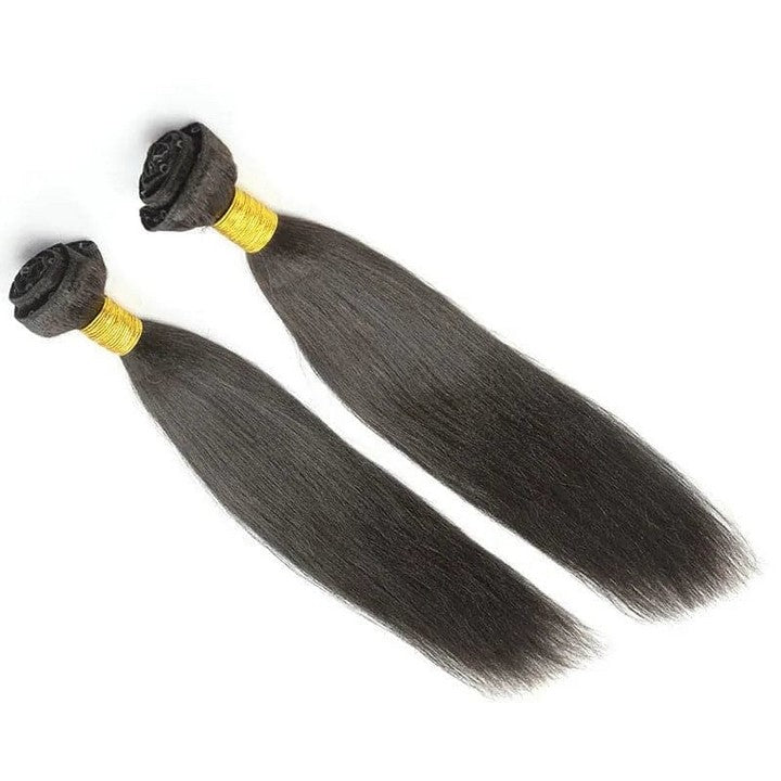 Yaki Straight Microlink Weft Hair Extensions