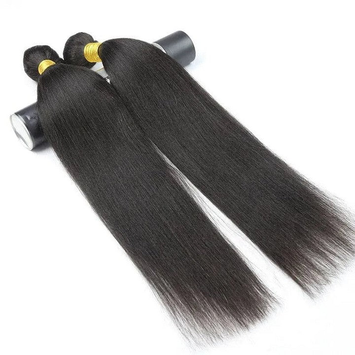 Yaki Straight Microlink Weft Hair Extensions