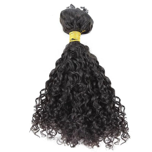 Water Wave Pre-looped Microlink Weft Hair Extensions